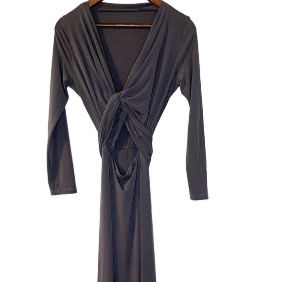 Von Vonni Transformer Gray Dress in Size L, a Unique Piece - Picture 2 of 6